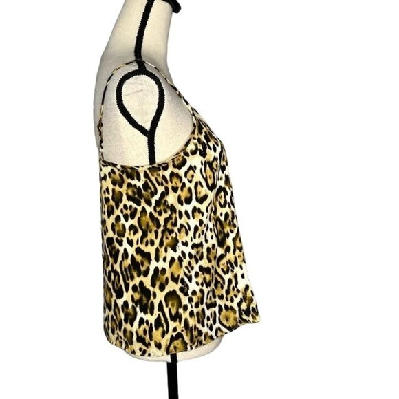 Abound Animal Print V-Neck Sleeveless Camisole Tank Top Women's Size X-Small XS - Picture 2 of 7